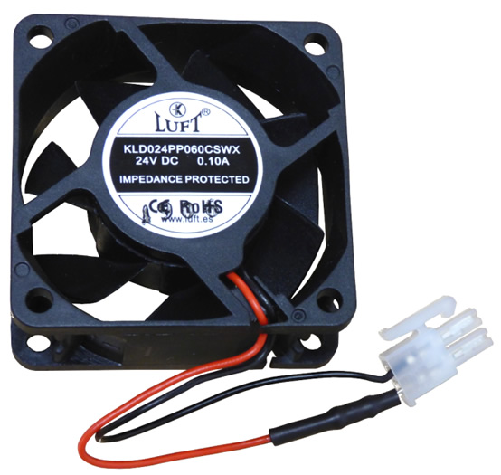 Extract Fan 24V DC with Resistor  / MPN - 43108340